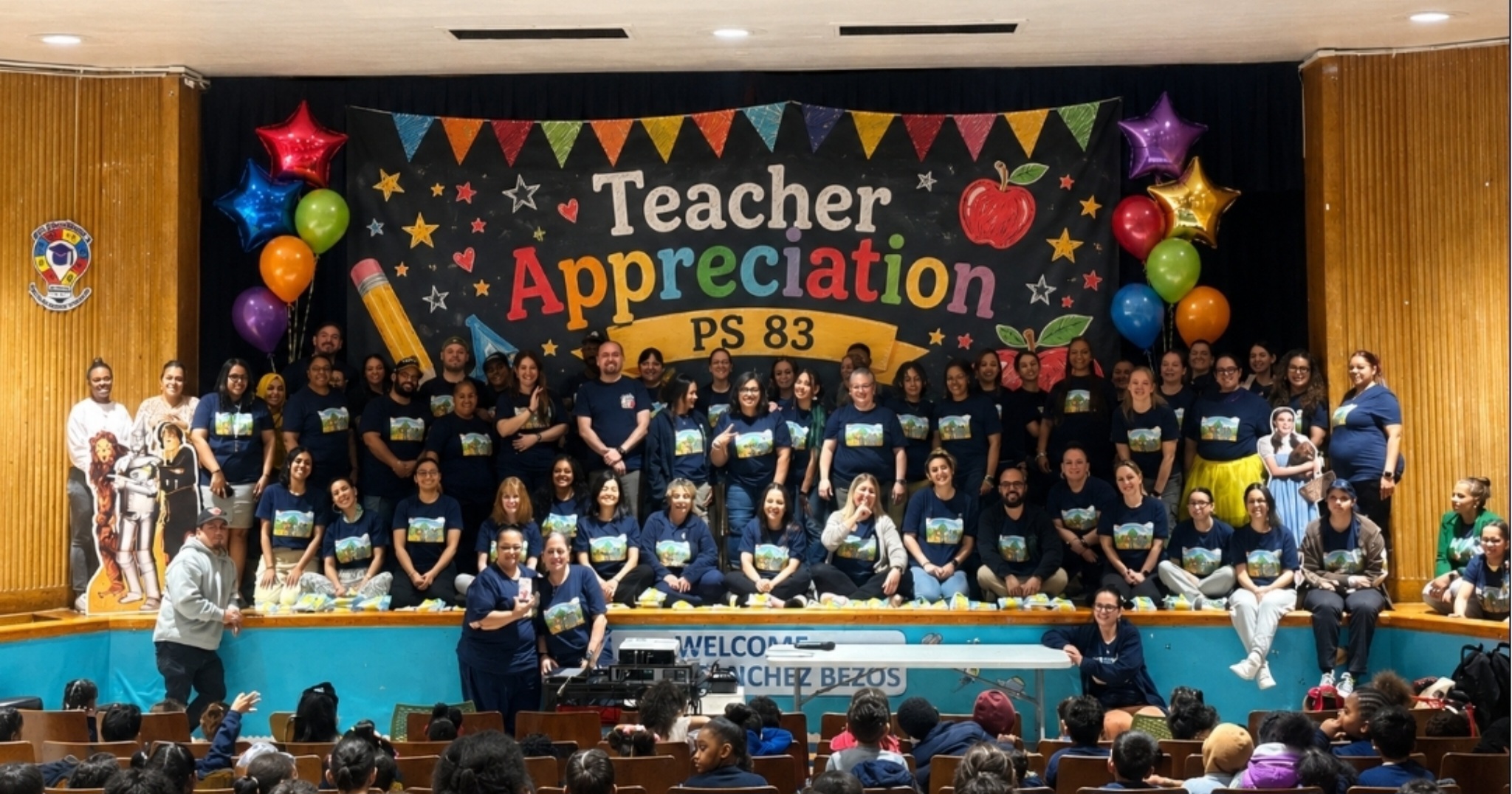 Celebrating our teachers and staff during Appreciation Week.